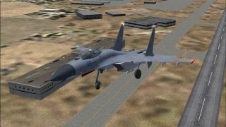 Screenshot 1 — Sukhoi Su-27 Flanker Package for FSX