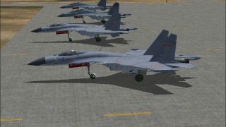 Screenshot 3 — Sukhoi Su-27 Flanker Package for FSX