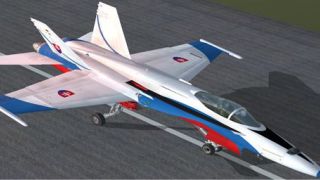 Screenshot 1 — Acceleration Slovak Air Force F/A-18