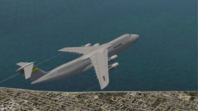 Screenshot 1 — FS2002/FS2004 - Lockheed C-5 Galaxy
