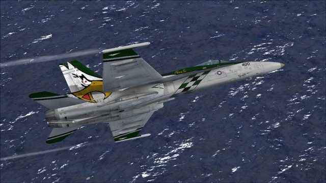 Screenshot 1 — US Navy FA-18C Hornet