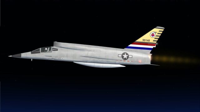 Screenshot 1 — North American F-107 Ultra Sabre
