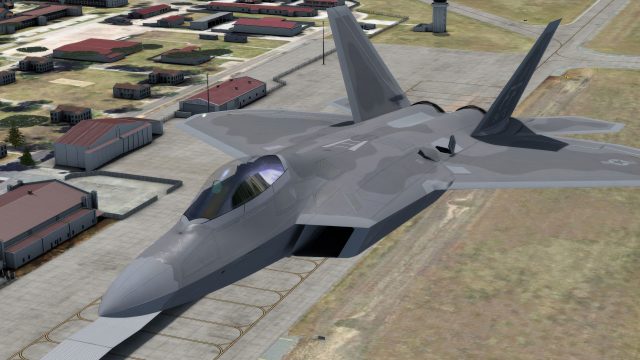 Screenshot 1 — F-22 Raptor Package