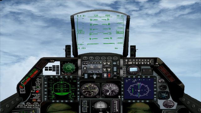 Screenshot 1 — Lockheed Martin F-16 Complete Package