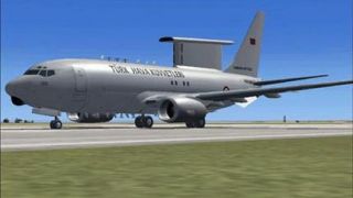 Screenshot 1 — Turkish Air Force AWACS Boeing 737-700