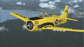 Screenshot 1 — US Navy T-28 In Navy Yellow