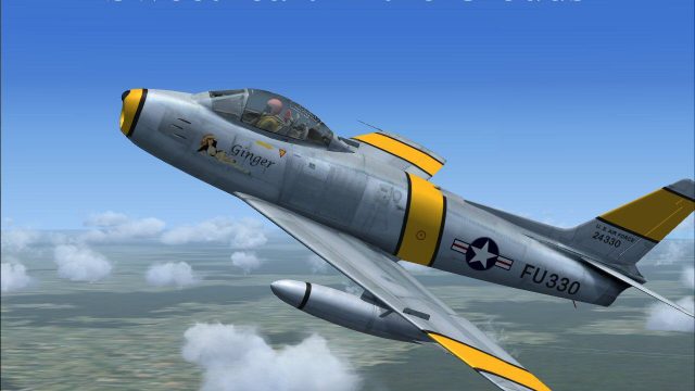 Screenshot 1 — USAF F-86 Sabre