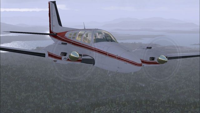 Screenshot 1 — Beechcraft Baron 58
