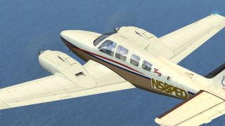 Screenshot 1 — Creme Beechcraft Baron 58