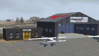 Screenshot 2 — Eaglesoft FBO & Hangar Scenery Kit