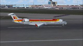 Screenshot 3 — Air Nostrum Bombardier CRJ 700