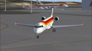 Screenshot 4 — Air Nostrum Bombardier CRJ 700