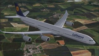 Screenshot 3 — Lufthansa Airbus A340-600