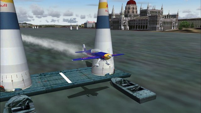 Screenshot 1 — Red Bull Air Race Budapest Scenery