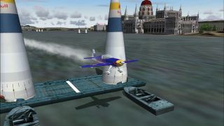 Screenshot 1 — Red Bull Air Race Budapest Scenery