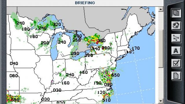 Screenshot 1 — Aviation Weather Information System