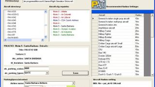 Screenshot 2 — Aircraft Parking Codes Manager
