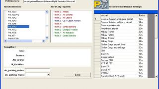 Screenshot 5 — Aircraft Parking Codes Manager