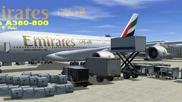 Screenshot 1 — Emirates Airbus A380-800 registration A6-EDA