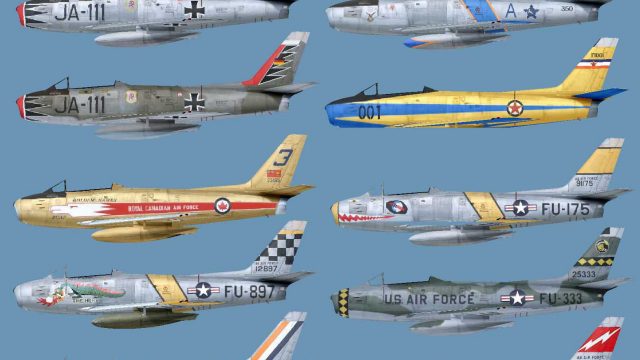 Screenshot 1 — North American F-86 Sabre
