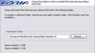 Screenshot 12 — FSAG Adria Airways Airbus A320-200 Ai installer