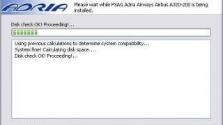 Screenshot 15 — FSAG Adria Airways Airbus A320-200 Ai installer