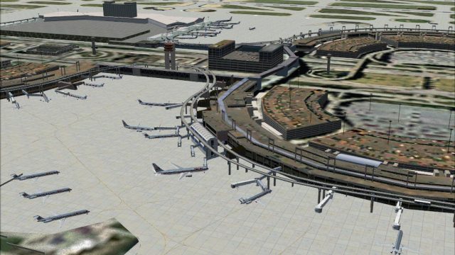Screenshot 1 — Dallas/Fort Worth Int'l Texas Scenery