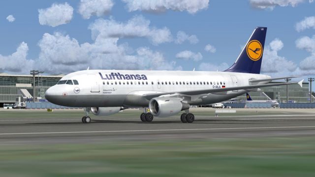 Screenshot 1 — Lufthansa Airbus A319-111