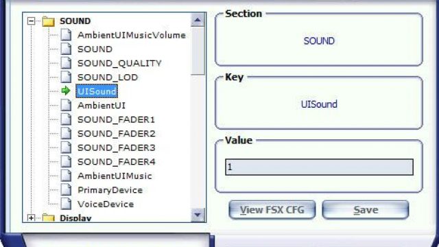 Screenshot 1 — CFG File Editor & Finder