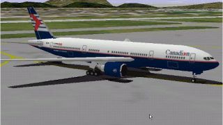 Screenshot 1 — Canadian Airlines 777-200