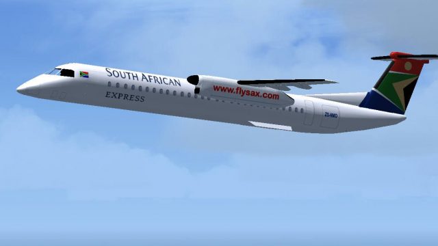 Screenshot 1 — SA Express Airlines Dash 8-Q400