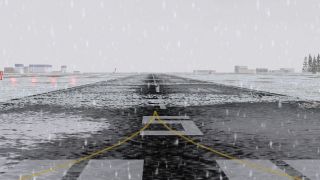 Screenshot 1 — Realistic Snow/Ice Runways