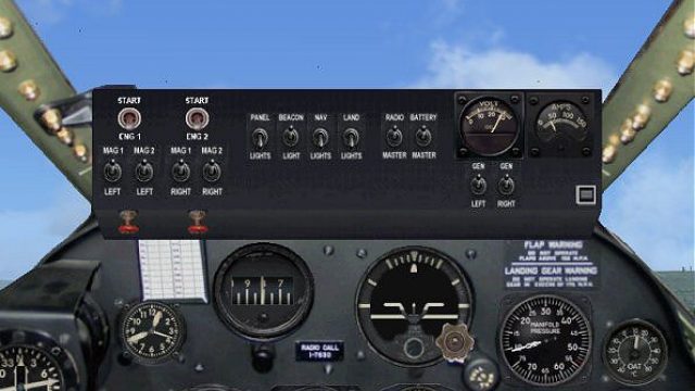 Screenshot 1 — David Copley's P-38 Lightning