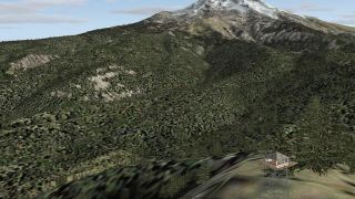 Screenshot 3 — Columbia River Gorge and Cascade Volcanoes Scenery