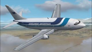 Screenshot 3 — FS2002-04 Boeing 737-200 AEROLINEAS ARGENTINAS Registration LV-JMW