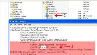Screenshot 1 — Make Scenery with the Object Placement Tool in FSX
