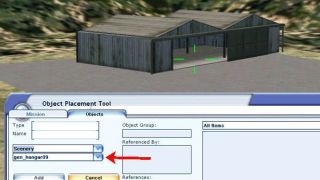 Screenshot 9 — Make Scenery with the Object Placement Tool in FSX