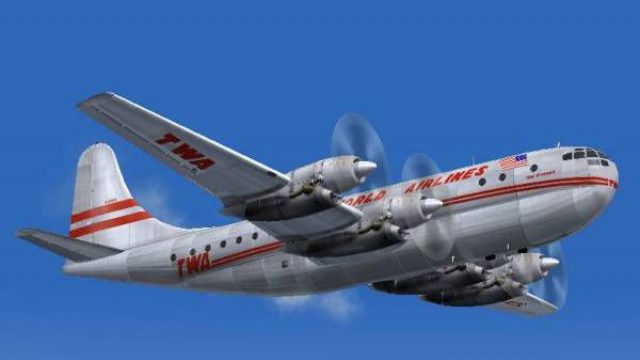 Screenshot 1 — TWA Boeing B377