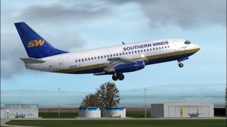 Screenshot 2 — FS2002-04 FlightFX-SGAir Boeing 737-200 SOUTHERN WINDS