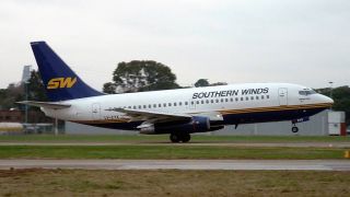 Screenshot 1 — FS2002-04 FlightFX-SGAir Boeing 737-200 SOUTHERN WINDS