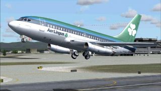 Screenshot 1 — Aer Lingus Boeing 737-200