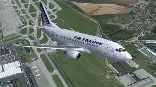 Screenshot 1 — FS2002/FS2004 Air France Boeing 737-500