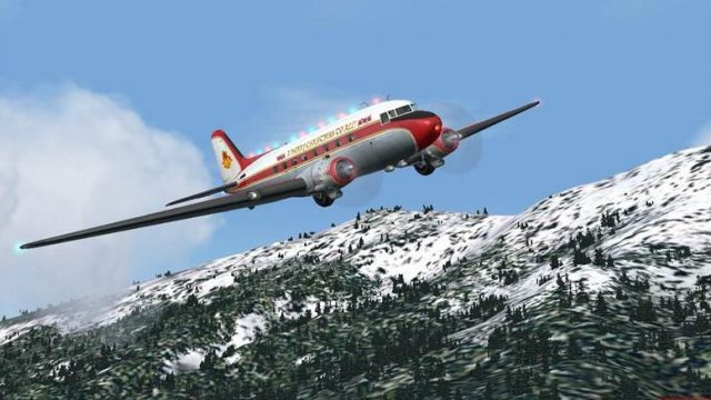 Screenshot 1 — Santair Douglas DC-3