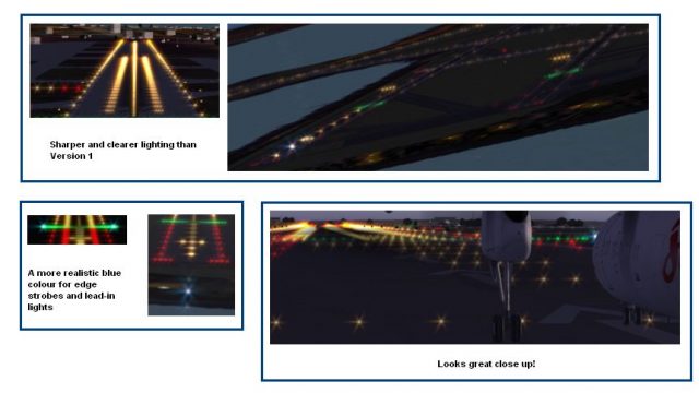 Screenshot 1 — Airport Lighting Version 2