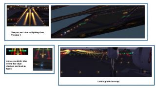 Screenshot 1 — Airport Lighting Version 2