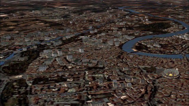 Screenshot 1 — Verona VFR Scenery (ISD Project)
