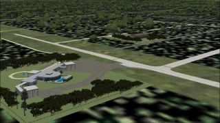 Screenshot 1 — John Travolta's Home Airport Jumbolair Scenery