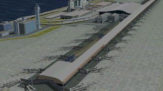 Screenshot 1 — Kansai International Airport Scenery