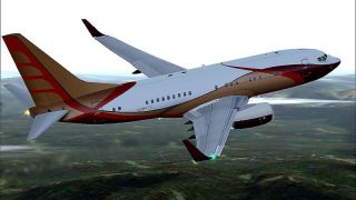 Screenshot 1 — Boeing 737-700 BBJ (Boeing Business Jet)