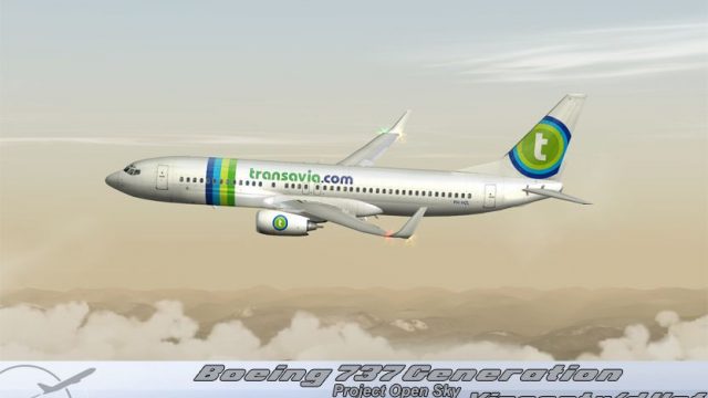 Screenshot 1 — Transavia Airlines Boeing 737-800WL